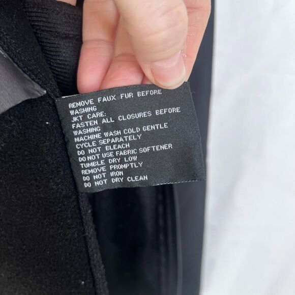 ZeroXposur Lightweight Embroidered Detail Black Hooded Soft Shell Jacket Size MD - Picture 10 of 12